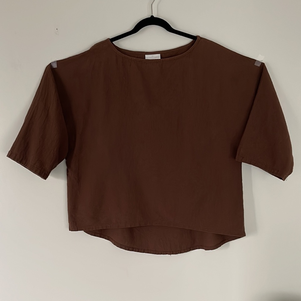 Soft Surroundings Oversized Blouse Drop Shoulder Top Sz XL - Picture 4 of 12